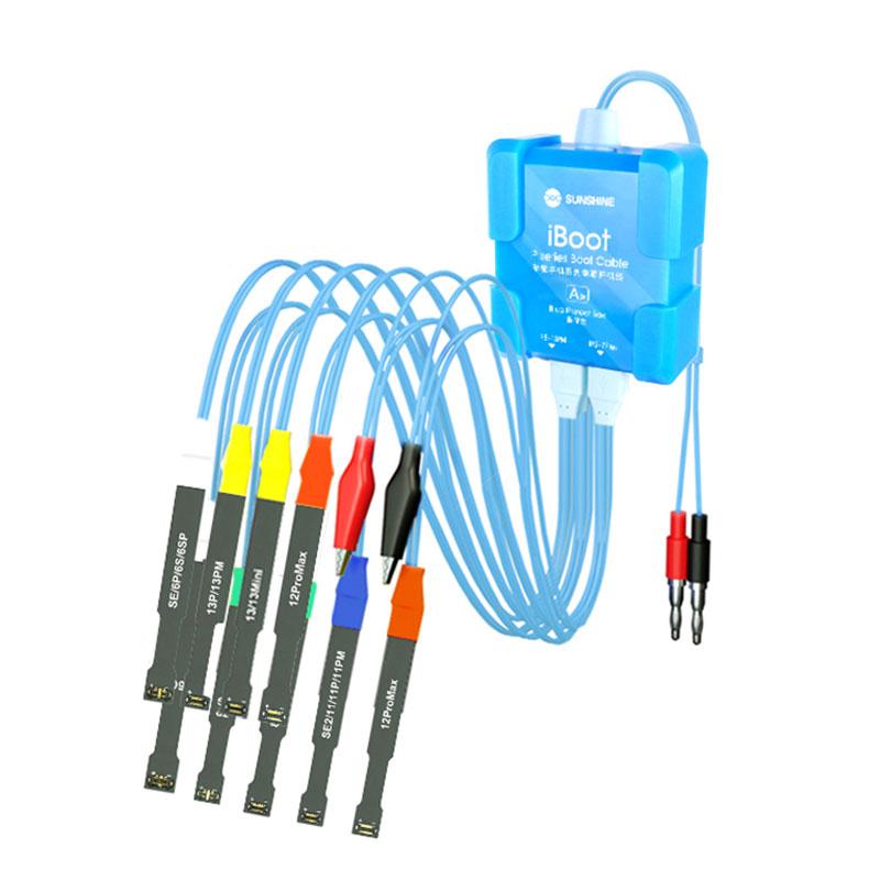 SUNSHINE IBOOT A for iPhone 6-14 IBOOT B for Android Phone Power Boot Control line Cable Power Test Boot Cable Battery Boot
SUNSHINE IBOOT A for iPhone 6-14 IBOOT B for Android Phone Power Boot Control line Cable Power Test Boot Cable Battery Boot