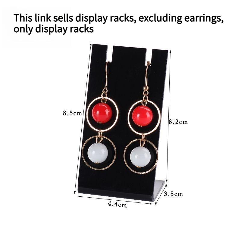 8.5x4.4x3.5cm Acrylic L-shaped Earring Display Stand Jewelry Storage Rack Necklace Pendant Prop Display Racks Jewelry Store Dedicated Display Board 3pcs чорний
8.5x4.4x3.5cm Acrylic L-shaped Earring Display Stand Jewelry Storage Rack Necklace Pendant Prop Display Racks Jewelry Store Dedicated Display Board 3pcs чорний