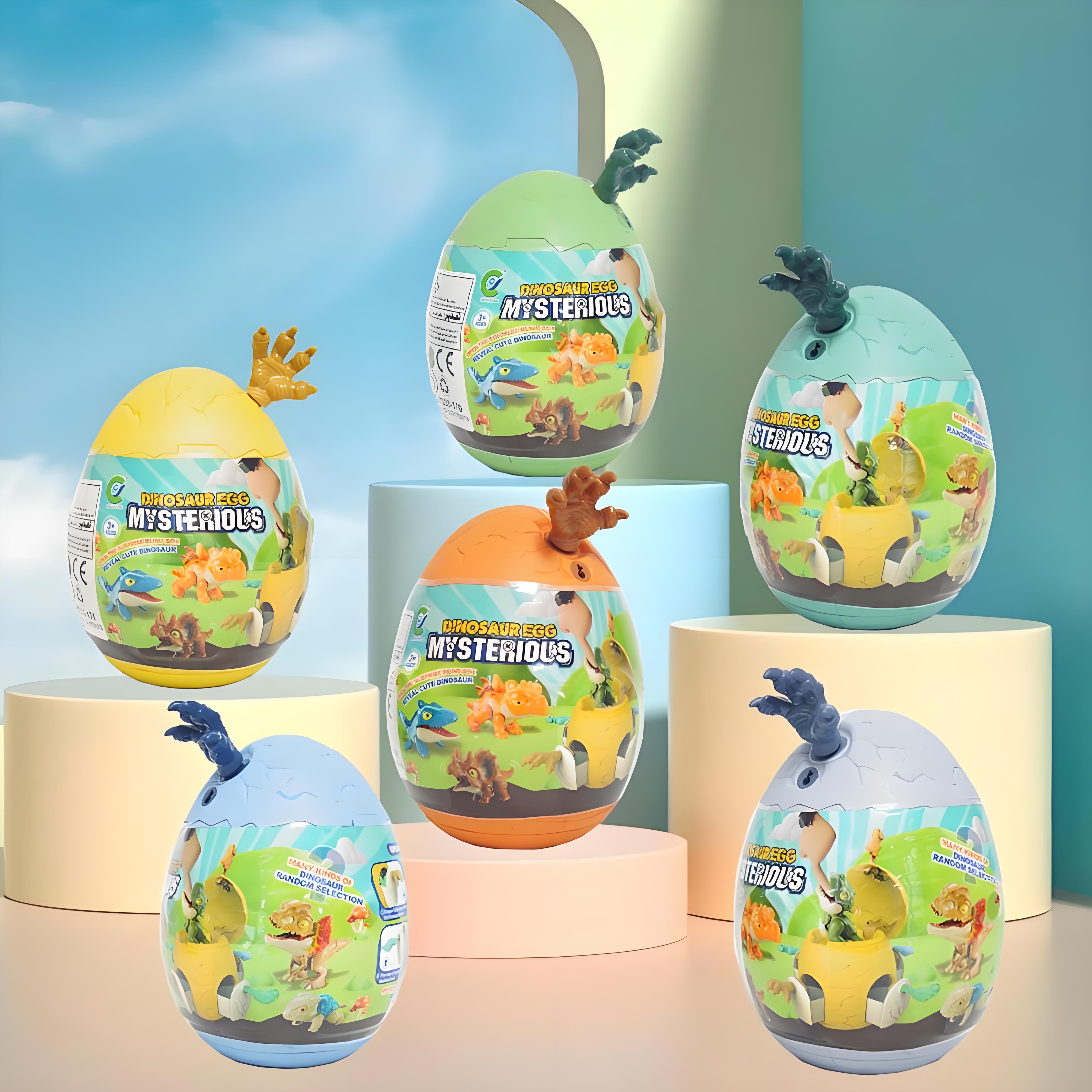 Dinosaur Egg Surprise Blind Box Random Color, Articulated Mini Dino Toy, Kids Unboxing Fun, Holiday Gift for Boys
Dinosaur Egg Surprise Blind Box Random Color, Articulated Mini Dino Toy, Kids Unboxing Fun, Holiday Gift for Boys