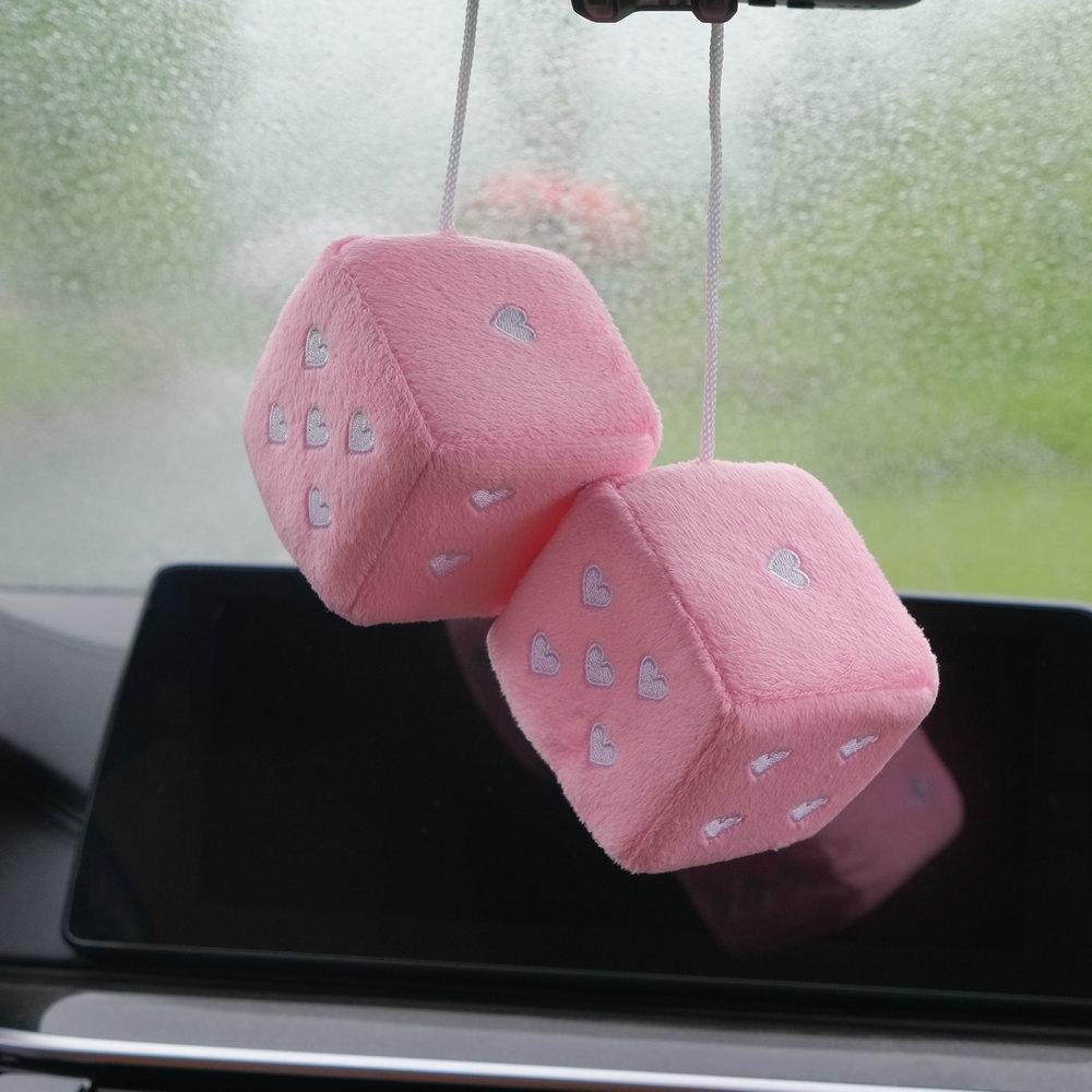 1 Pair 7cm Fuzzy Plush Dice Heart Shape Decor for Car Rearview Mirror, Retro Square Decoration Dice for Car Hanging Accessories рожевий
1 Pair 7cm Fuzzy Plush Dice Heart Shape Decor for Car Rearview Mirror, Retro Square Decoration Dice for Car Hanging Accessories рожевий