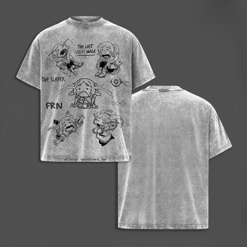 Frieren Beyond Journey s End Frieren Cute Printed Tee Men Women Retro Washed T-shirts Oversized Cotton T Shirt Harajuku Tshirt XXL сірий колір
Frieren Beyond Journey s End Frieren Cute Printed Tee Men Women Retro Washed T-shirts Oversized Cotton T Shirt Harajuku Tshirt XXL сірий колір