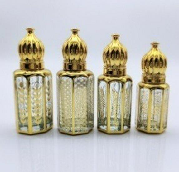 Middle Eastern Style 10ml Octagonal Glass Rollerball Bottle For Essential Oils & Eye Massage
Middle Eastern Style 10ml Octagonal Glass Rollerball Bottle For Essential Oils & Eye Massage