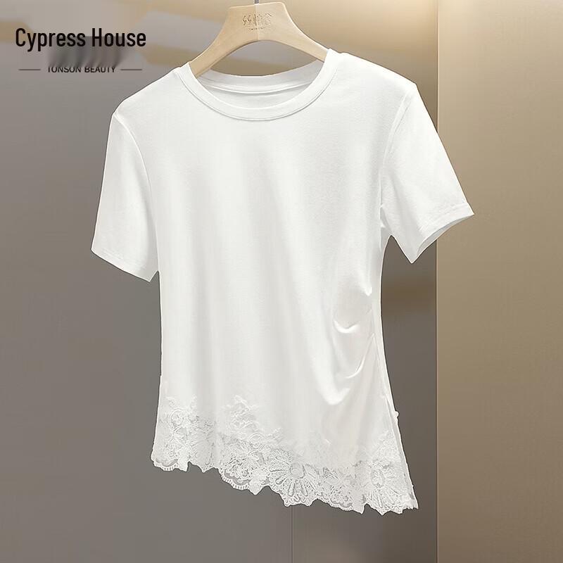 Women s Lace Splice Slim Fit Short Sleeve T-Shirt S
Women s Lace Splice Slim Fit Short Sleeve T-Shirt S