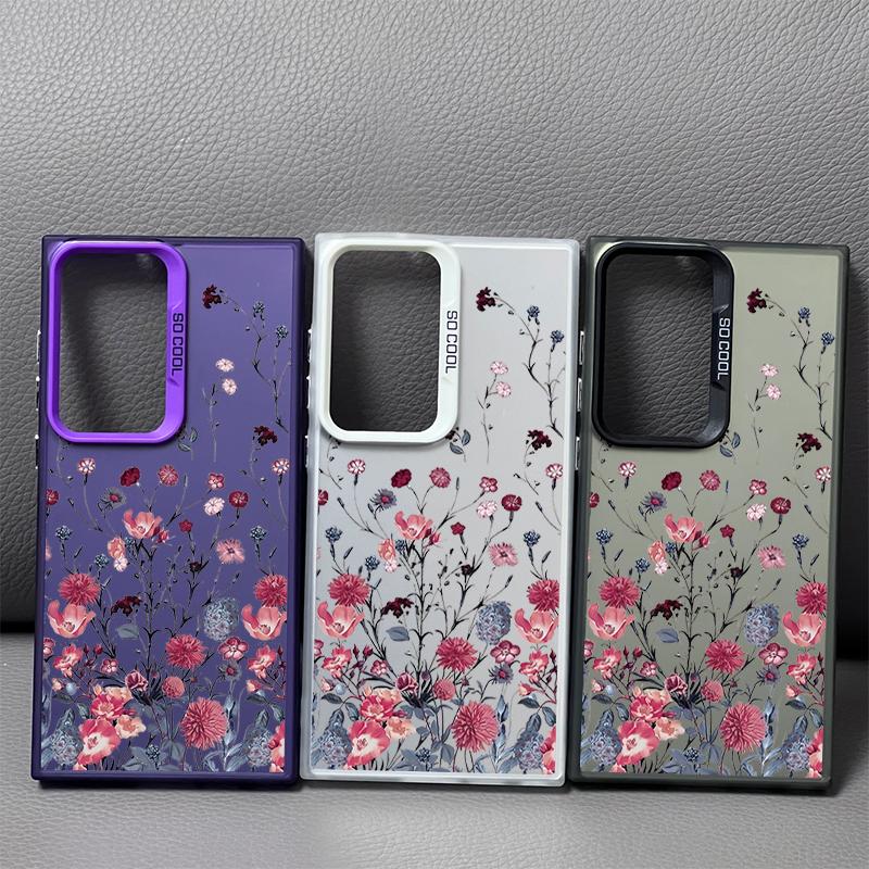 Чехол IMD с цветочным принтом для Samsung S24 Ultra S23 Plus S22 S21 S20 FE A54 A53 A52, роскошный лазерный противоударный жесткий чехол для телефона из ПК Samsung S24 серый
Чехол IMD с цветочным принтом для Samsung S24 Ultra S23 Plus S22 S21 S20 FE A54 A53 A52, роскошный лазерный противоударный жесткий чехол для телефона из ПК Samsung S24 серый