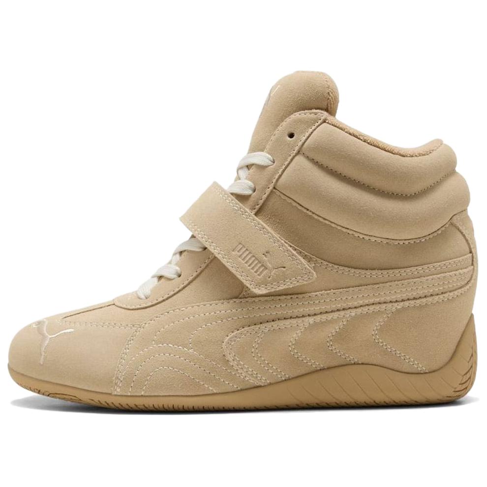 Alexander McQueen x PUMA Joustesse Mid Wedge Mid top Casual Shoes Unisex Brown 408118-01 41
Alexander McQueen x PUMA Joustesse Mid Wedge Mid top Casual Shoes Unisex Brown 408118-01 41
