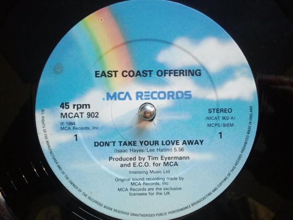 12inch Record EAST COAST OFFERING - Don t Take Your Love Away MCAT902 MCA Records 1984 UK & Europ Jazz Used
12inch Record EAST COAST OFFERING - Don t Take Your Love Away MCAT902 MCA Records 1984 UK & Europ Jazz Used