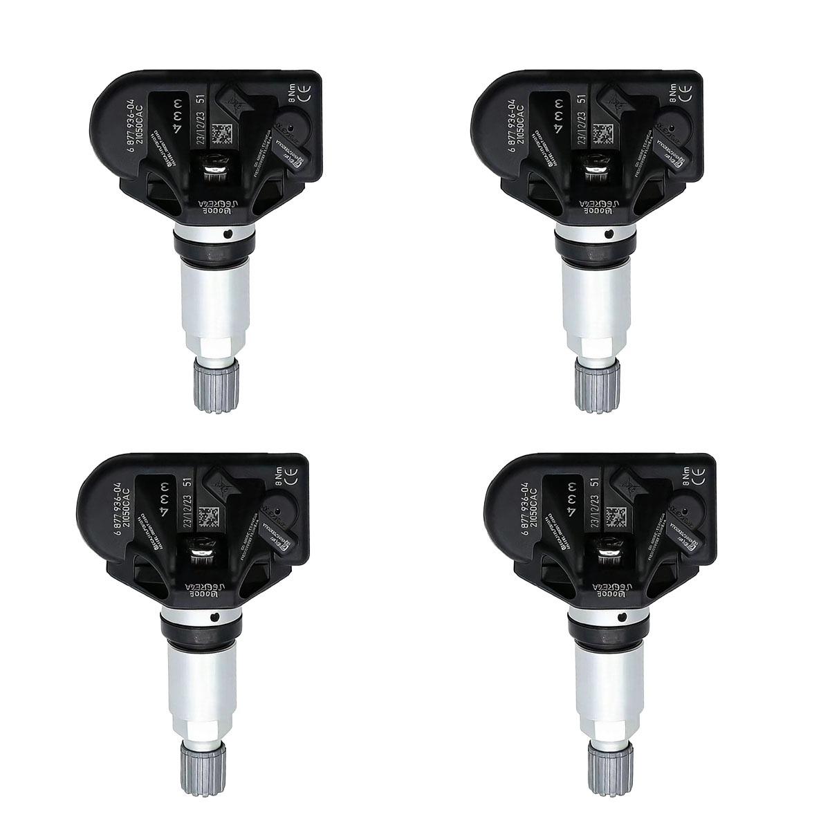 4 PCS Tire Pressure Monitor Sensor 6877937 6877936 433MHz For BMW 3-Series G20 -2025 BMW 5-Series G30 2017- 4 pcs
4 PCS Tire Pressure Monitor Sensor 6877937 6877936 433MHz For BMW 3-Series G20 -2025 BMW 5-Series G30 2017- 4 pcs