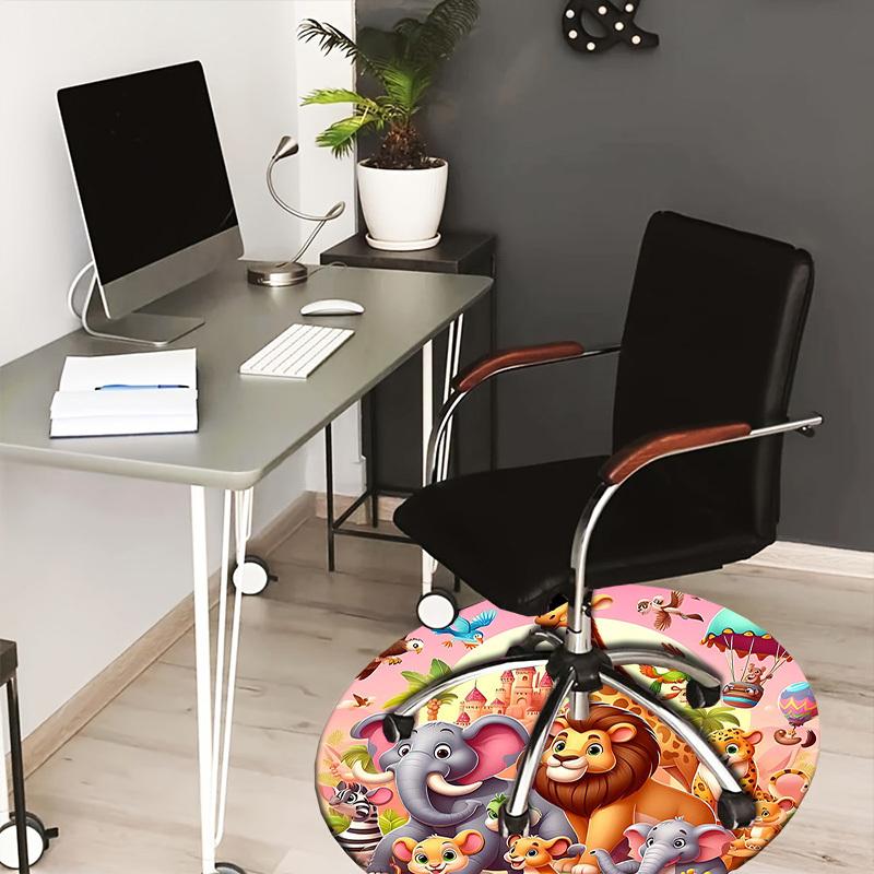 1PC Animal Castle Non-Slip Floor Round carpet, Office, family, bedroom, Large Area Rug Indoor Rugs, Durable PolyesterH0329 80cm by 80cm
1PC Animal Castle Non-Slip Floor Round carpet, Office, family, bedroom, Large Area Rug Indoor Rugs, Durable PolyesterH0329 80cm by 80cm