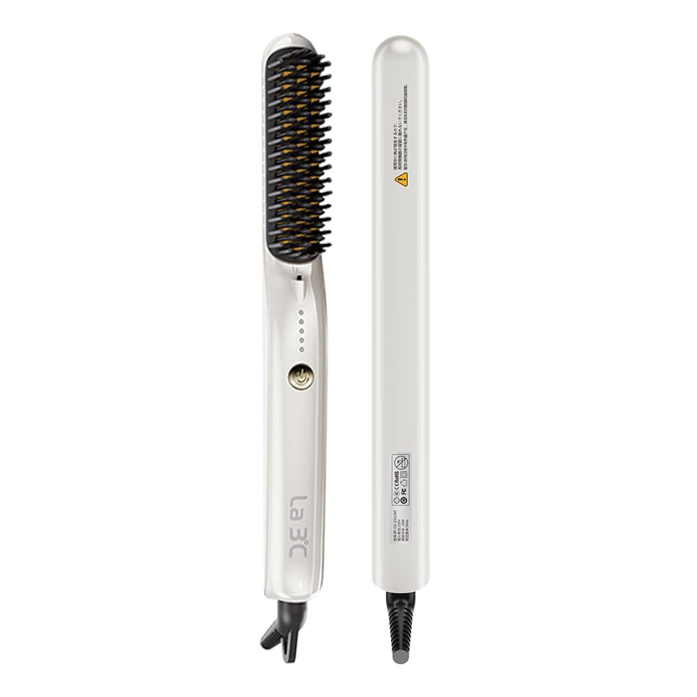 Щипцы для завивки Lamid La Straight Iron Heat Brush 270 г, 10 секунд, быстрое вращение, 5 температур, 20 миллионов отрицательных ионов, бежевый, 3℃, 2 направления, легкий,
Щипцы для завивки Lamid La Straight Iron Heat Brush 270 г, 10 секунд, быстрое вращение, 5 температур, 20 миллионов отрицательных ионов, бежевый, 3℃, 2 направления, легкий,