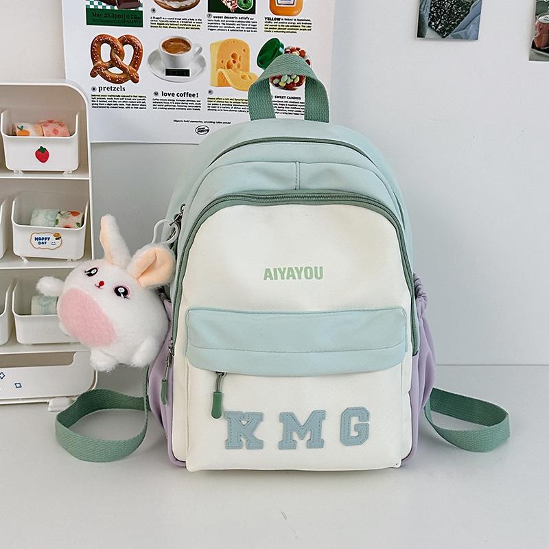 Рюкзак в стиле школьной сумки новый простой, свежий и милый студенческий рюкзак повседневный контрастного цвета single package зелёный
Рюкзак в стиле школьной сумки новый простой, свежий и милый студенческий рюкзак повседневный контрастного цвета single package зелёный