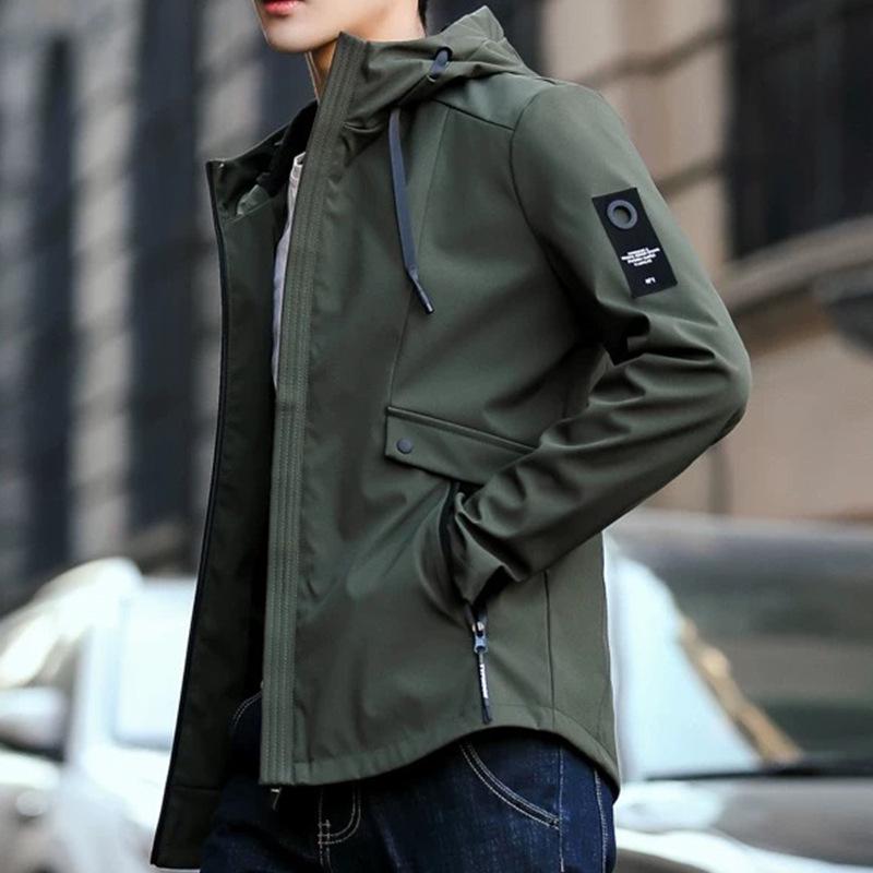 Men s Slim Fit Hooded Jacket - Trendy Korean Style Casual Outerwear for Spring and Autumn 2026 5XL зелений
Men s Slim Fit Hooded Jacket - Trendy Korean Style Casual Outerwear for Spring and Autumn 2026 5XL зелений
