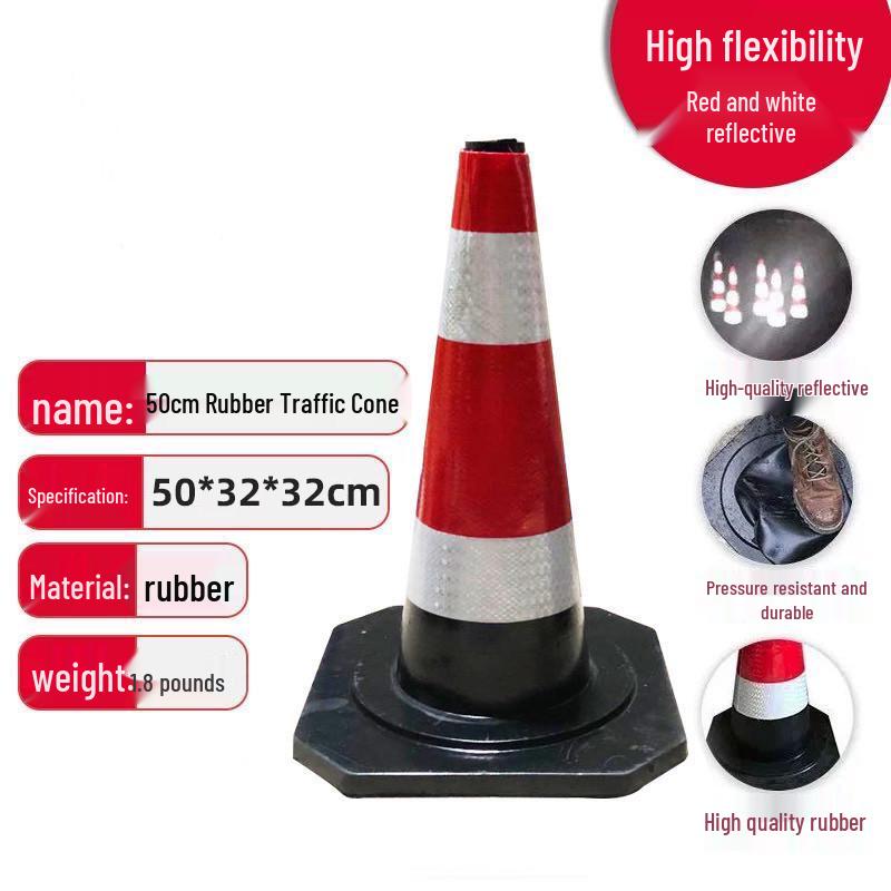 Reflective Traffic Safety Cone: Sun-Resistant, Collision-Resistant, No Parking Barrier
Reflective Traffic Safety Cone: Sun-Resistant, Collision-Resistant, No Parking Barrier