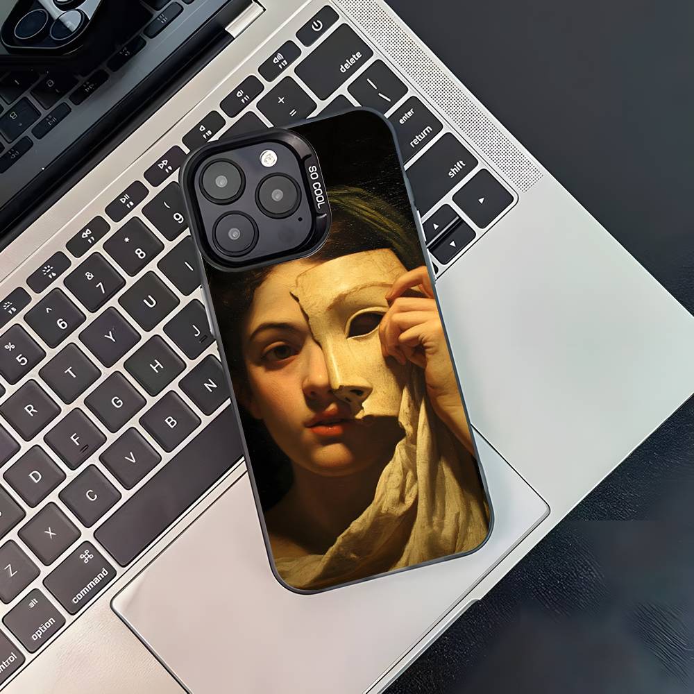 Caravaggio Paintings Phone Case For iPhone 17,16,15,14,13,12,11,Pro,XS,Max,Plus,Mini,SE4,E Black Matte Shockproof Cover iPhone14
Caravaggio Paintings Phone Case For iPhone 17,16,15,14,13,12,11,Pro,XS,Max,Plus,Mini,SE4,E Black Matte Shockproof Cover iPhone14