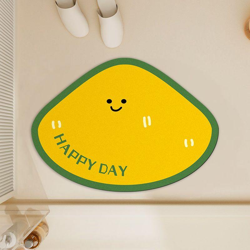 Мягкий диатомовый допамин милый мультяшный домашний коврик для ванной двери с неправильной формой, впитывающий, быстросохнущий и противоскользящий 40X60cm 15.7X23.6in
Мягкий диатомовый допамин милый мультяшный домашний коврик для ванной двери с неправильной формой, впитывающий, быстросохнущий и противоскользящий 40X60cm 15.7X23.6in