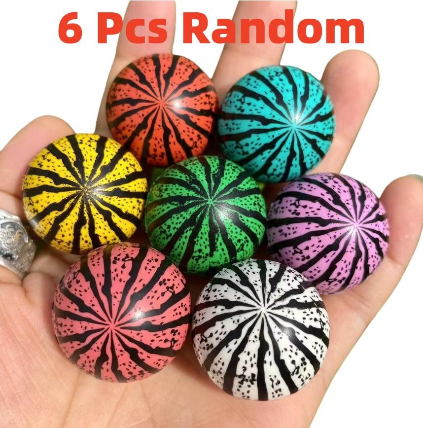 6 Pcs 30Mm Watermelon Soccer Modeling Bouncy Ball Color Elastic Small Simulation Bouncy Ball Outdoor Parent-Child Sports Toys
6 Pcs 30Mm Watermelon Soccer Modeling Bouncy Ball Color Elastic Small Simulation Bouncy Ball Outdoor Parent-Child Sports Toys