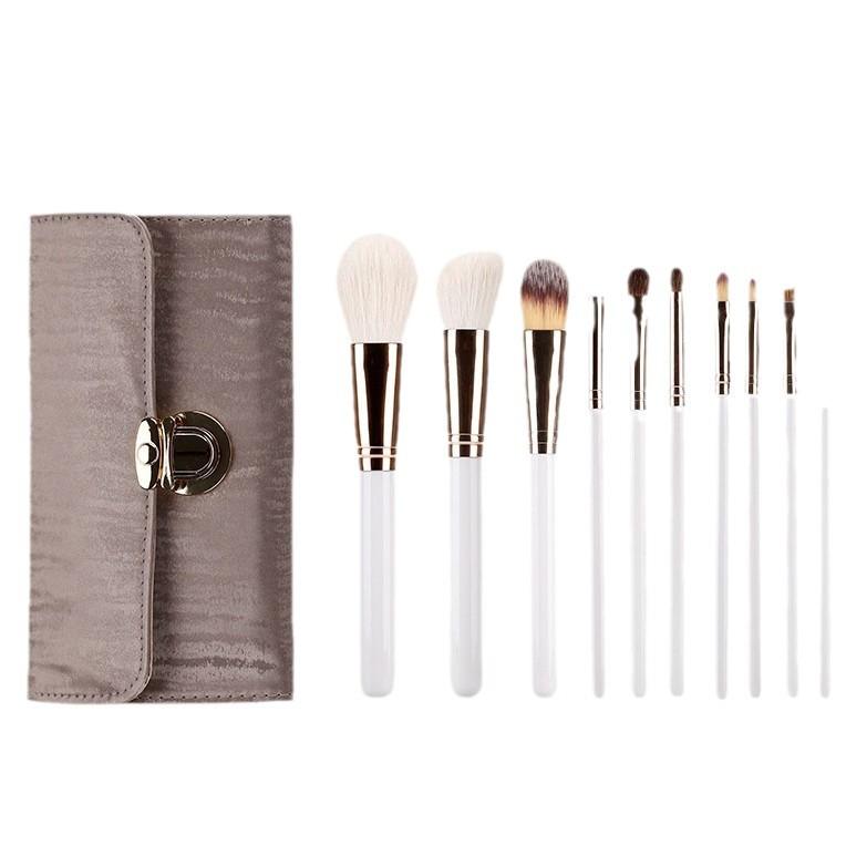 Make up brushes sets 10 Pieces with Make-Up Beauty Brush Bag Soft Real Goat Hair Wooden Handle Perfect for a Gift as Beginners
Make up brushes sets 10 Pieces with Make-Up Beauty Brush Bag Soft Real Goat Hair Wooden Handle Perfect for a Gift as Beginners