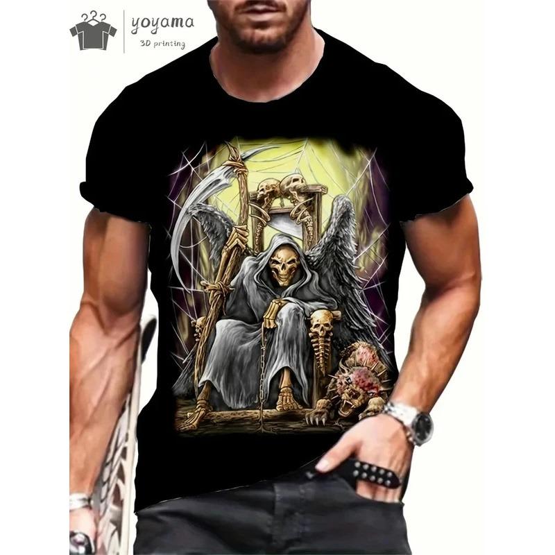 3D horror skeleton man T-shirt L
3D horror skeleton man T-shirt L