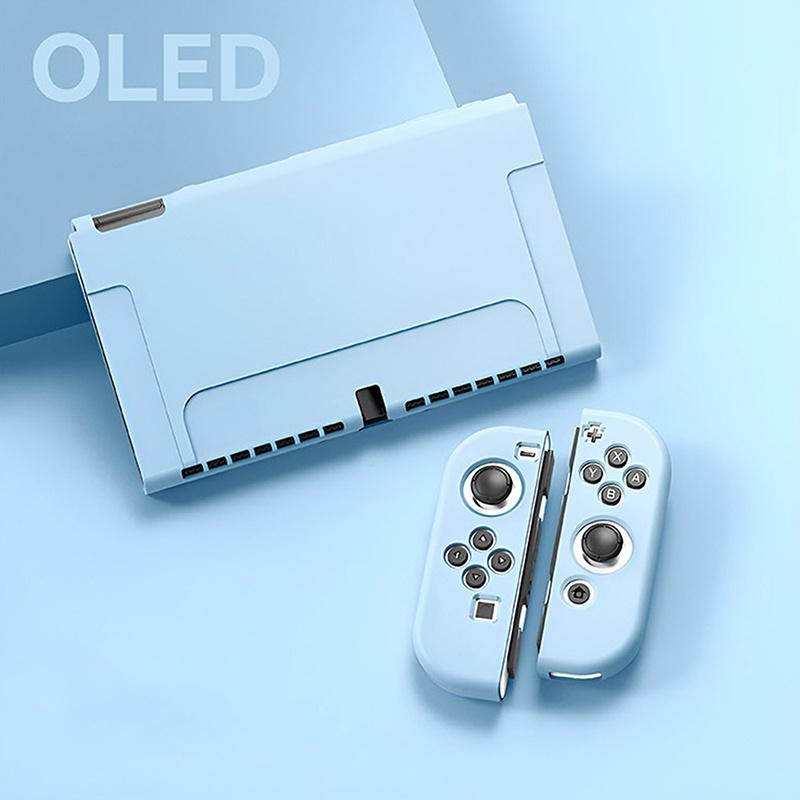 Защитный чехол, совместимый с консолью Switch OLED и контроллерами Joy-Con, Switch можно вставлять в док-станцию в чехле Blue
Защитный чехол, совместимый с консолью Switch OLED и контроллерами Joy-Con, Switch можно вставлять в док-станцию в чехле Blue