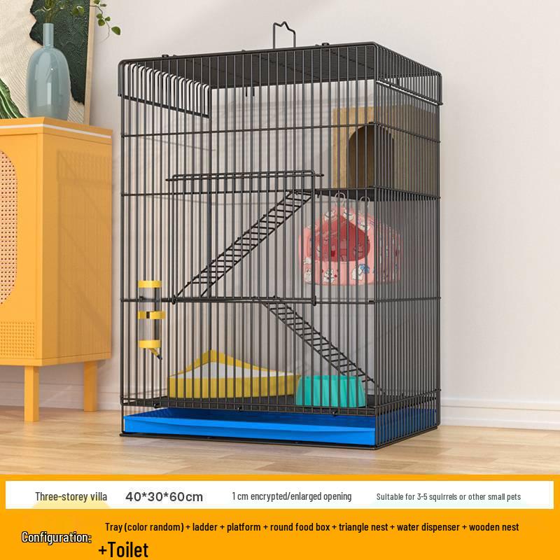 Большая трехъярусная клетка для сахарных поссумов, белок, шиншилл и хомяков с утолщенной дверцей White Cage
Большая трехъярусная клетка для сахарных поссумов, белок, шиншилл и хомяков с утолщенной дверцей White Cage