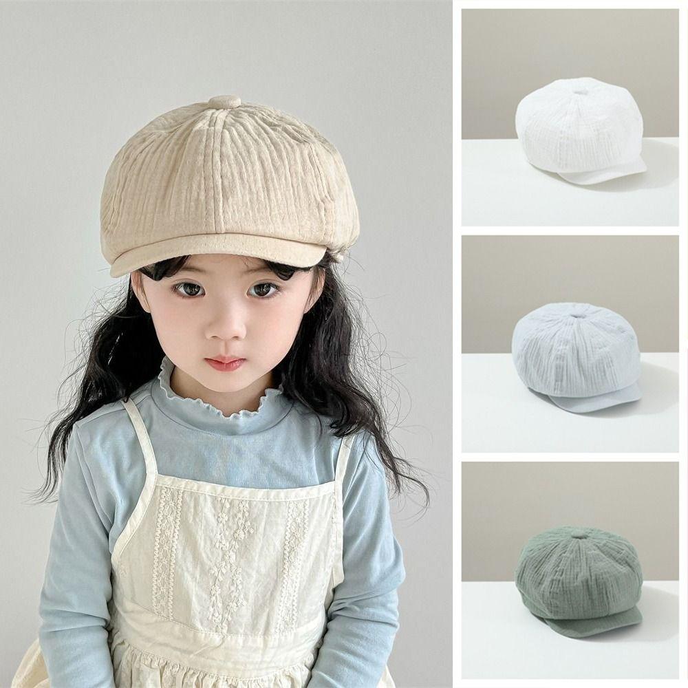 Solid Color Children Forward Hat Korean Baby Beret Retro Kids Newsboy Cap Boy Girl синій
Solid Color Children Forward Hat Korean Baby Beret Retro Kids Newsboy Cap Boy Girl синій