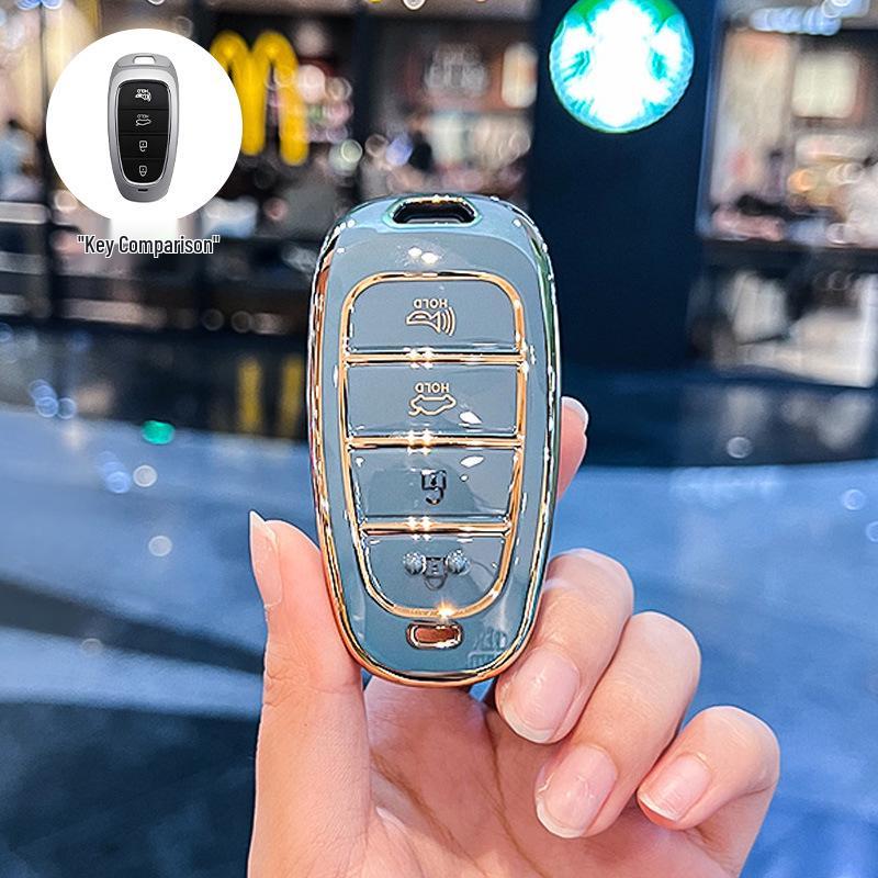 Modern Tucson L Key Case: Full Coverage Key Bag for Men & Women - New Shell Protection and Buckle
Modern Tucson L Key Case: Full Coverage Key Bag for Men & Women - New Shell Protection and Buckle