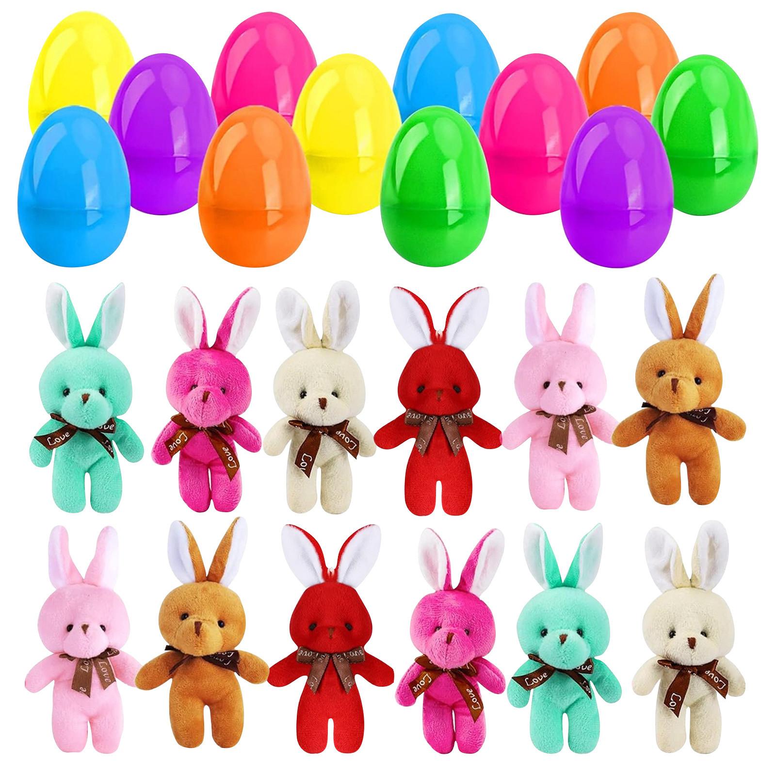 12 Pieces Easter Bunny Stuffed Animals Easter Bunny Plush 6 Colors Soft Small Plush Toy Bunny Doll Keychain Cute Birthday Party Decorations (Cute ) One Size
12 Pieces Easter Bunny Stuffed Animals Easter Bunny Plush 6 Colors Soft Small Plush Toy Bunny Doll Keychain Cute Birthday Party Decorations (Cute ) One Size