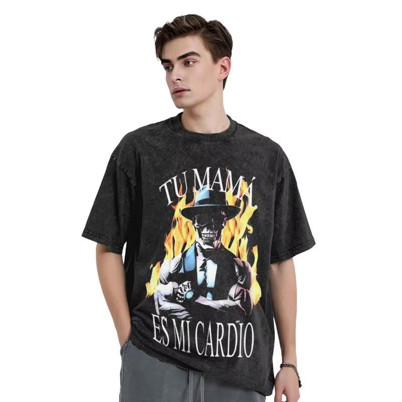 Chidas Gym Washed T-Shirt Man LA UNICA GORDA QUE TOCO Streetwear Casual T-Shirts Summer Tees Design Tops 3XL
Chidas Gym Washed T-Shirt Man LA UNICA GORDA QUE TOCO Streetwear Casual T-Shirts Summer Tees Design Tops 3XL