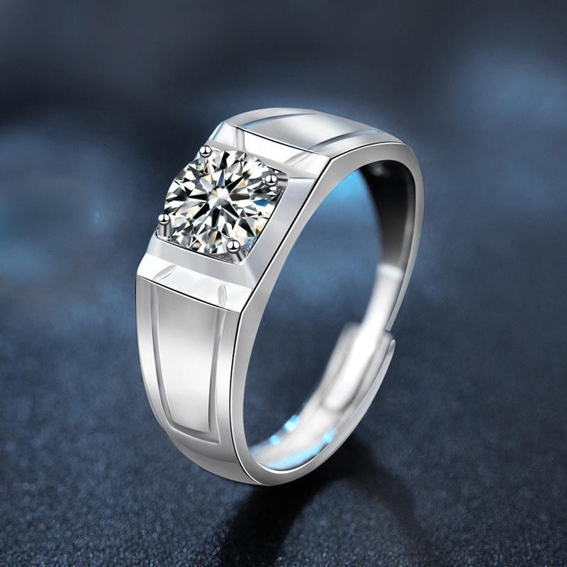Men s Adjustable Moissanite Ring: Korean Style, Trendy White Gold, Open Design Adjustable Open
Men s Adjustable Moissanite Ring: Korean Style, Trendy White Gold, Open Design Adjustable Open