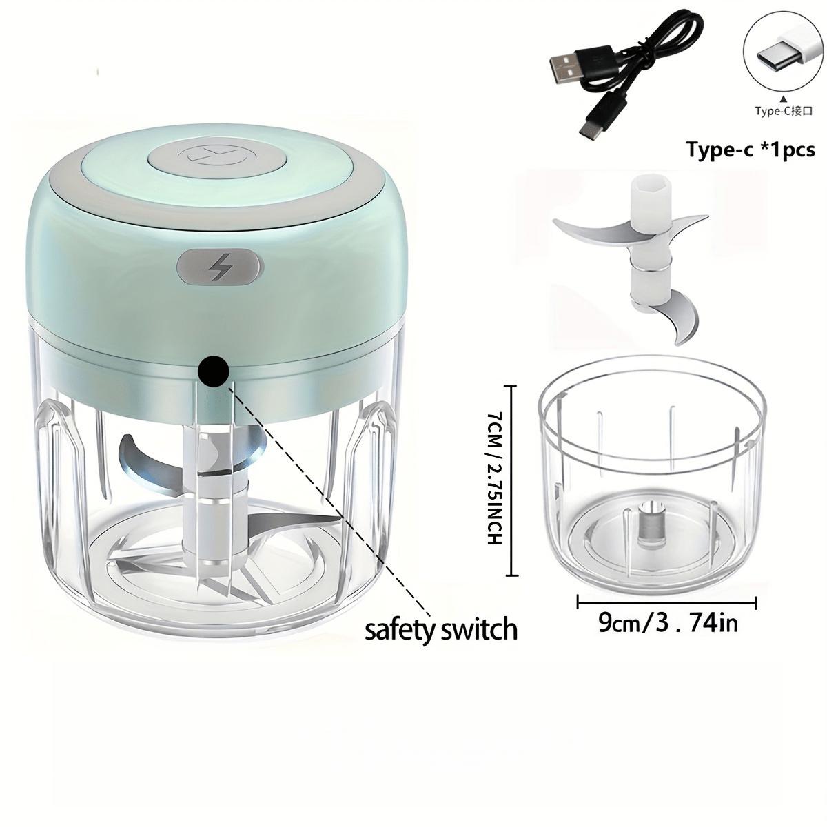 1pc 250ml Electric Food Chopper, Mini Electric Garlic Crusher, Upgrade Your Kitchen with This Powerful Electric Garlic Chopper зелений
1pc 250ml Electric Food Chopper, Mini Electric Garlic Crusher, Upgrade Your Kitchen with This Powerful Electric Garlic Chopper зелений
