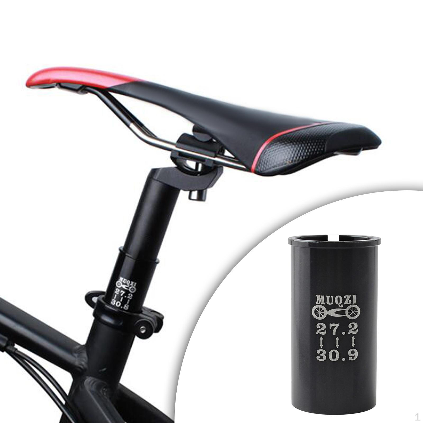 Bike Seat Post Shim, Seatpost Tube Adapter Reducer Sleeve, Aluminum Alloy Conversion Converter for 27.2 to 30.9
Bike Seat Post Shim, Seatpost Tube Adapter Reducer Sleeve, Aluminum Alloy Conversion Converter for 27.2 to 30.9