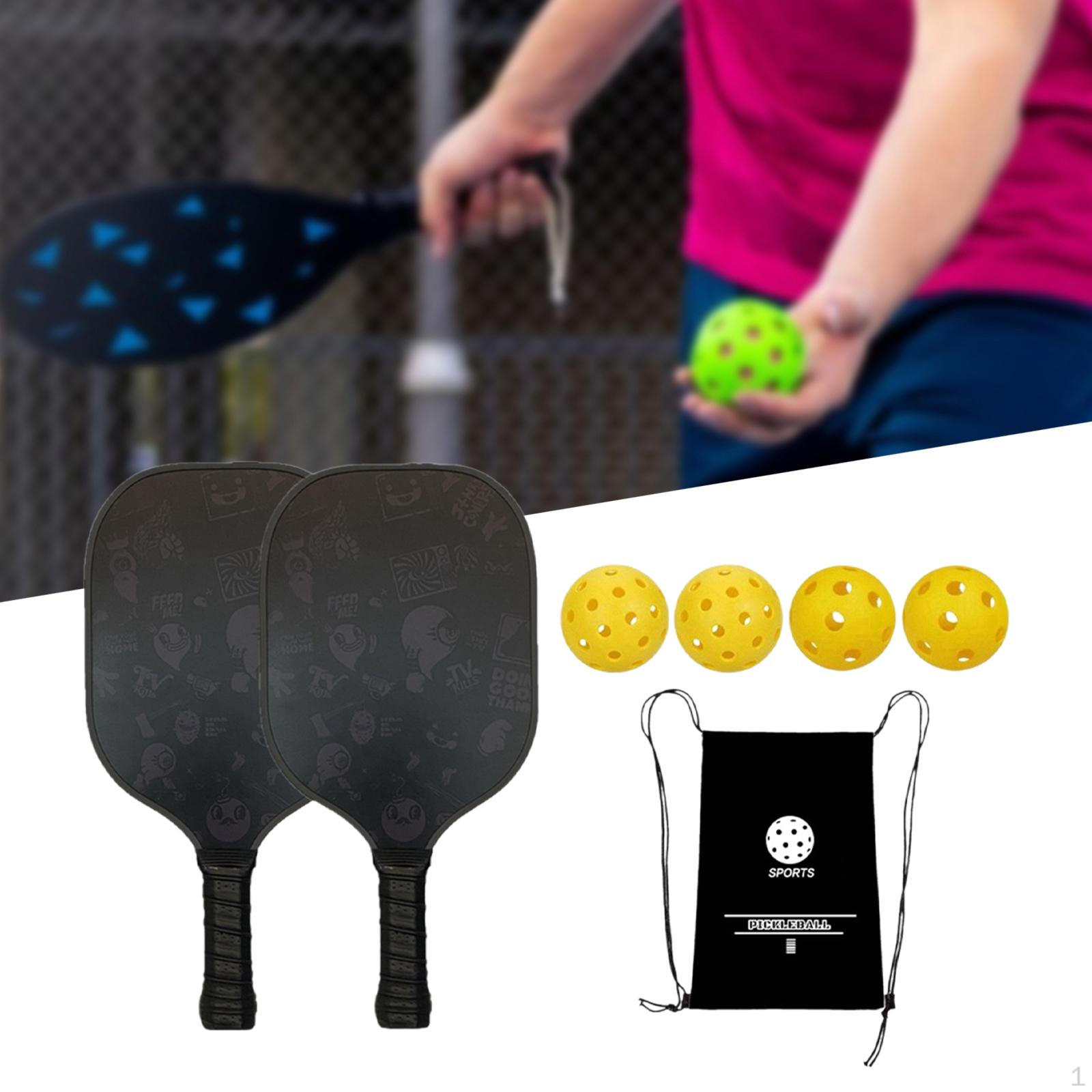 Набор лопаток для мячей Pickleball, 4 шарика, удобный захват, практичный, с сумкой для хранения
Набор лопаток для мячей Pickleball, 4 шарика, удобный захват, практичный, с сумкой для хранения