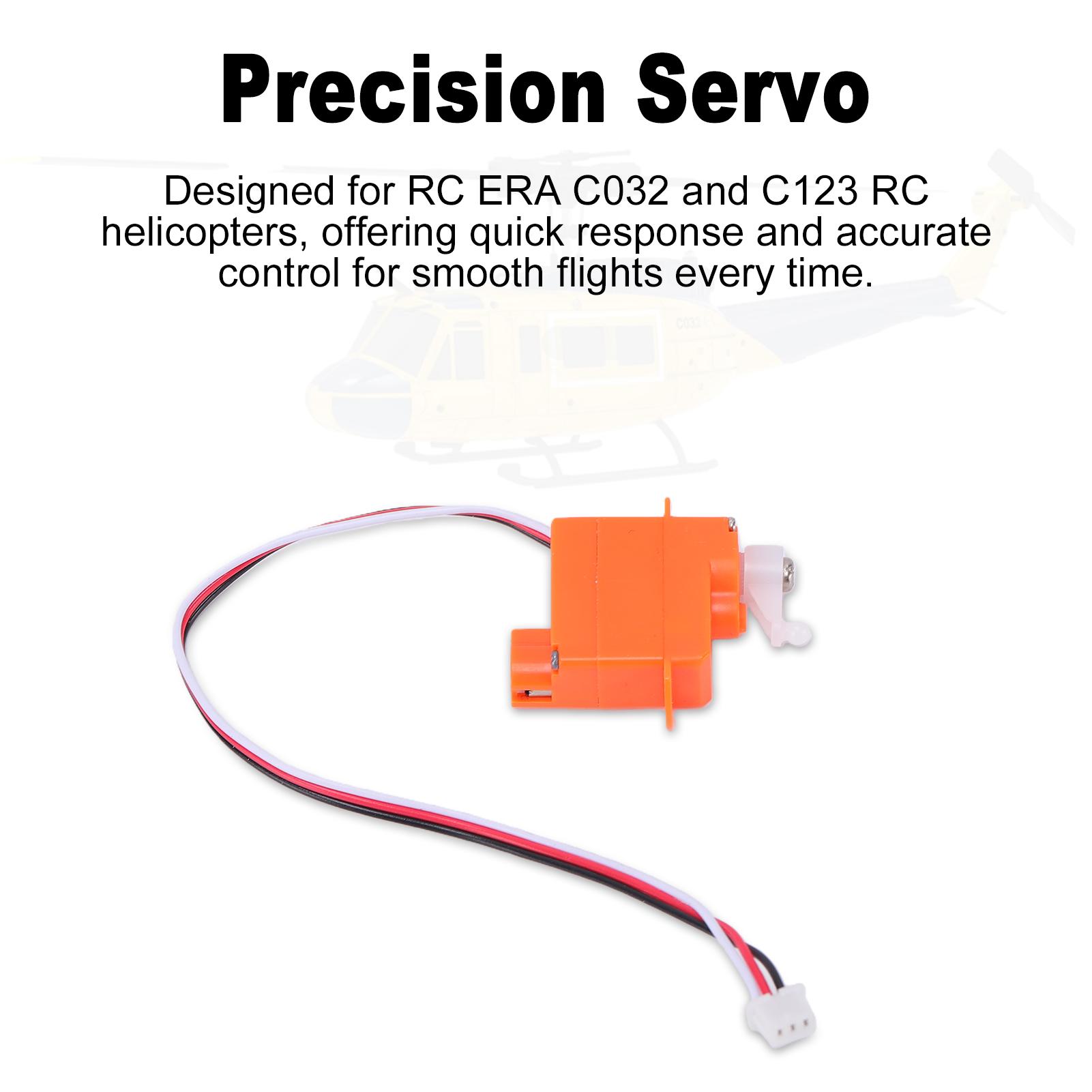 RC Helicopter Servo, Spare Part Replacement for RC ERA C032 UH 1 C123 Remote Control Helicopters
RC Helicopter Servo, Spare Part Replacement for RC ERA C032 UH 1 C123 Remote Control Helicopters