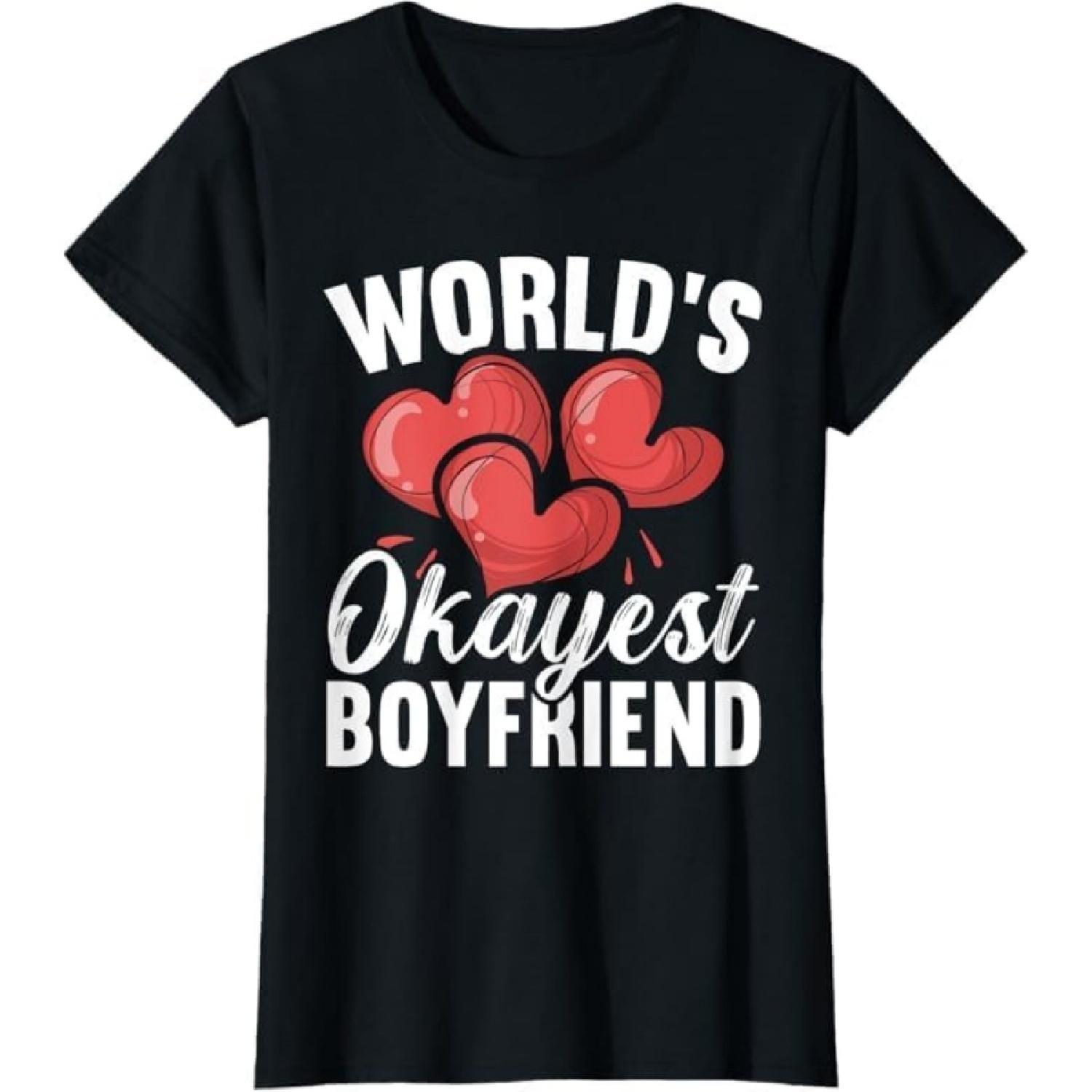 World s Okayest Boyfriend Valentines Day Hearts Day Cupid T-Shirt Mali Mens Womens Tank Top Sweatshirt Hoodie Longsleeve 1610 Black XXXXXL різнокольоровий
World s Okayest Boyfriend Valentines Day Hearts Day Cupid T-Shirt Mali Mens Womens Tank Top Sweatshirt Hoodie Longsleeve 1610 Black XXXXXL різнокольоровий