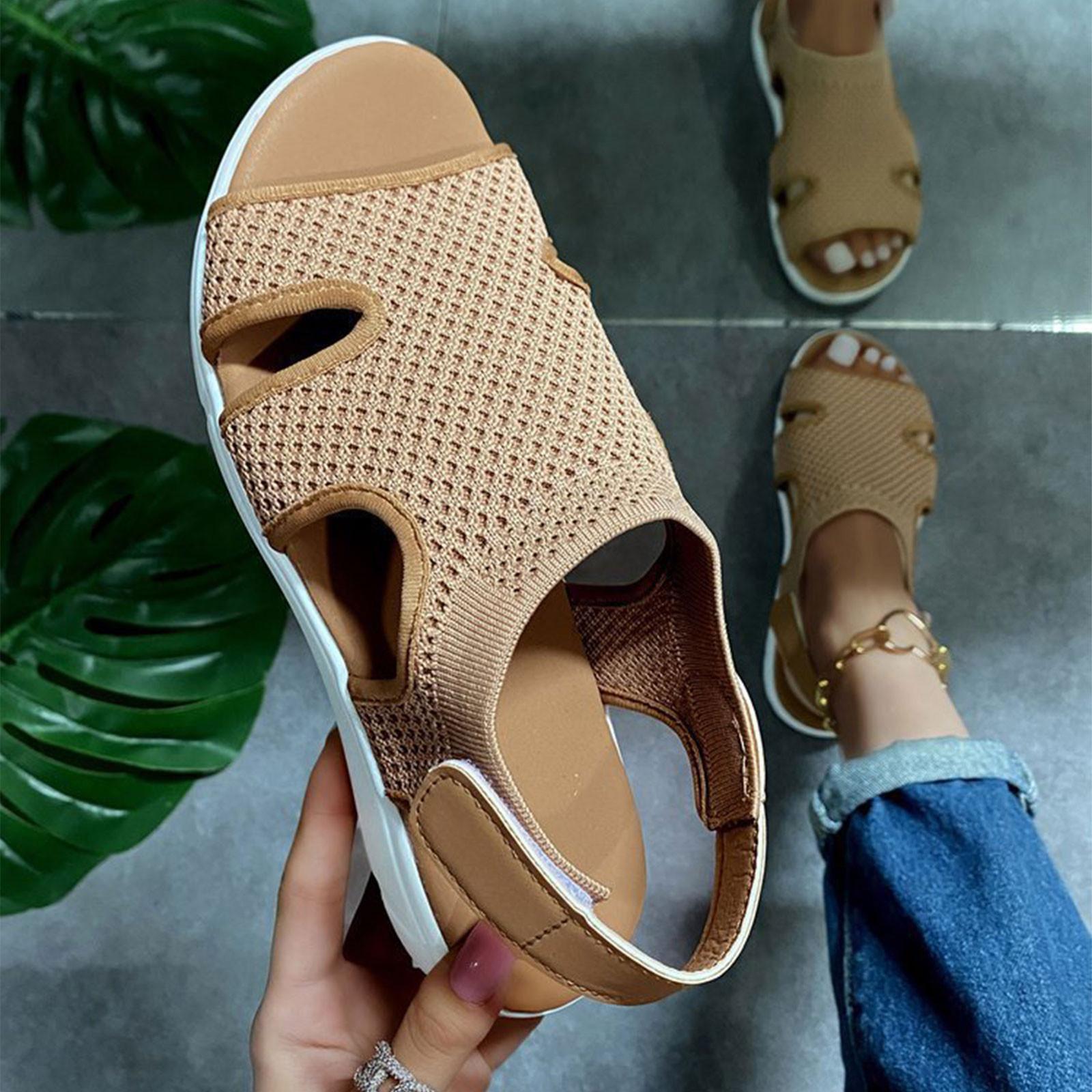 Летняя новая повседневная обувь, сандалии из сетки с открытым носком 43 коричневый
Летняя новая повседневная обувь, сандалии из сетки с открытым носком 43 коричневый