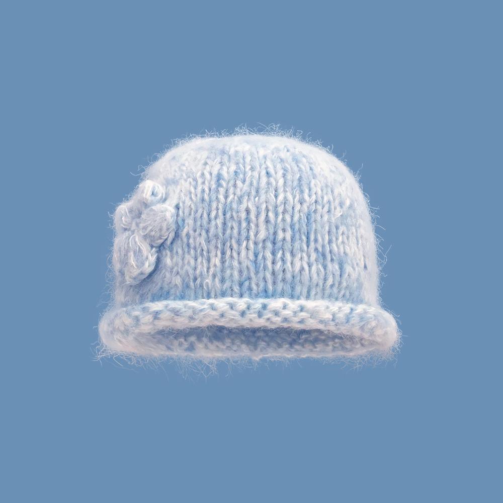 Macaron Color Pullover Hat Mohair Ear Protection Hat Woolen Hat for Women Autumn and Winter Warm синий
Macaron Color Pullover Hat Mohair Ear Protection Hat Woolen Hat for Women Autumn and Winter Warm синий