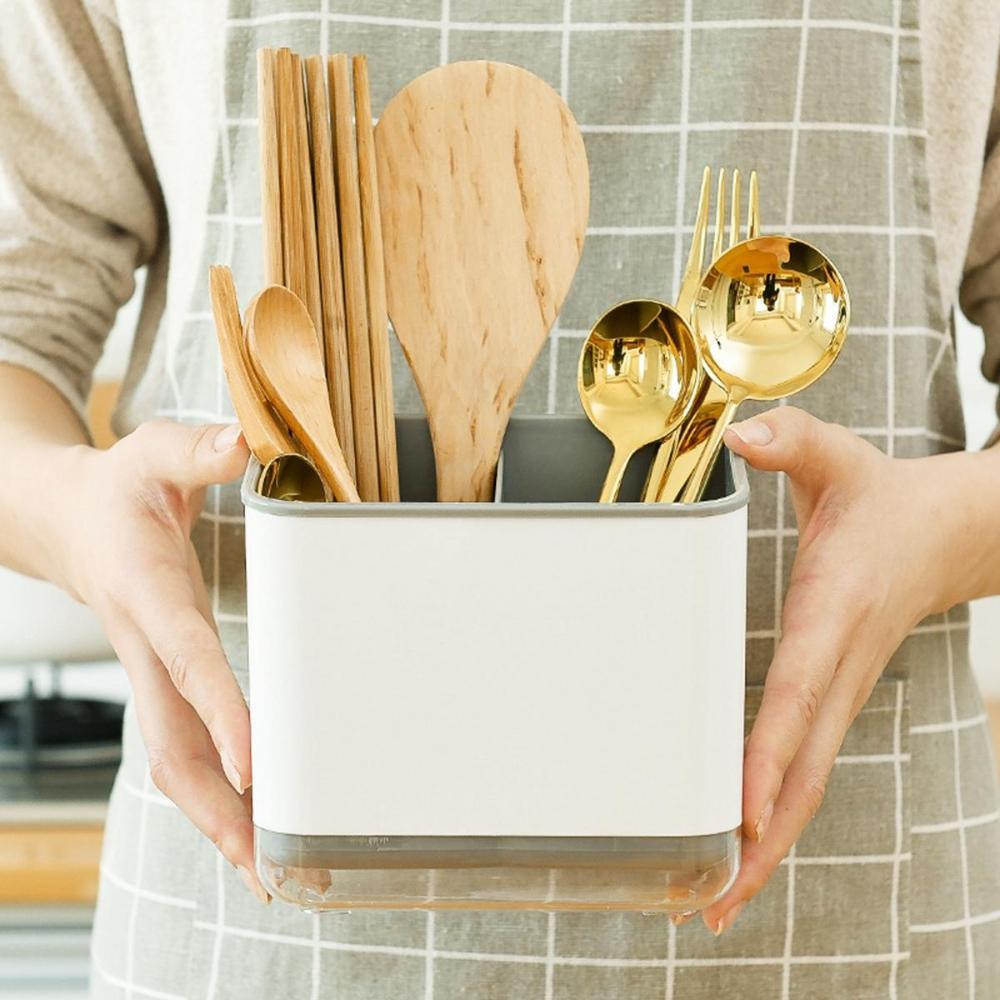Storage Rack Kitchen Drying Cutlery Drainer Basket Chopsticks Tube Utensils Holder Tableware Bucket сірий
Storage Rack Kitchen Drying Cutlery Drainer Basket Chopsticks Tube Utensils Holder Tableware Bucket сірий