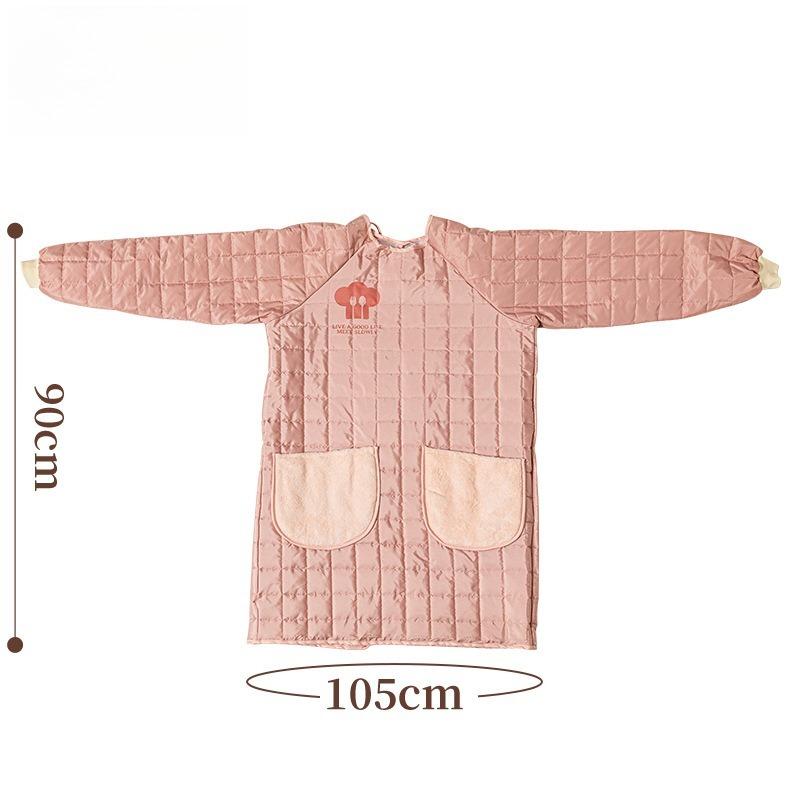 1pcs Long-Sleeve Apron Kitchen Home Waterproof Oil-Proof Cooking Apron Multi-Purpose Restaurant Flower Shop Workwear Apron рожевий
1pcs Long-Sleeve Apron Kitchen Home Waterproof Oil-Proof Cooking Apron Multi-Purpose Restaurant Flower Shop Workwear Apron рожевий