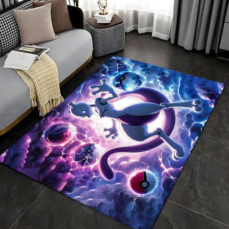 Cool Pokemon-Mewtwo Cartoon Anime Carpet for Living Room Game Rugs Soft Floor Cartoon Rugs Bathroom Rug Mat Yoga Mat Home Decor 100cm x 150cm
Cool Pokemon-Mewtwo Cartoon Anime Carpet for Living Room Game Rugs Soft Floor Cartoon Rugs Bathroom Rug Mat Yoga Mat Home Decor 100cm x 150cm