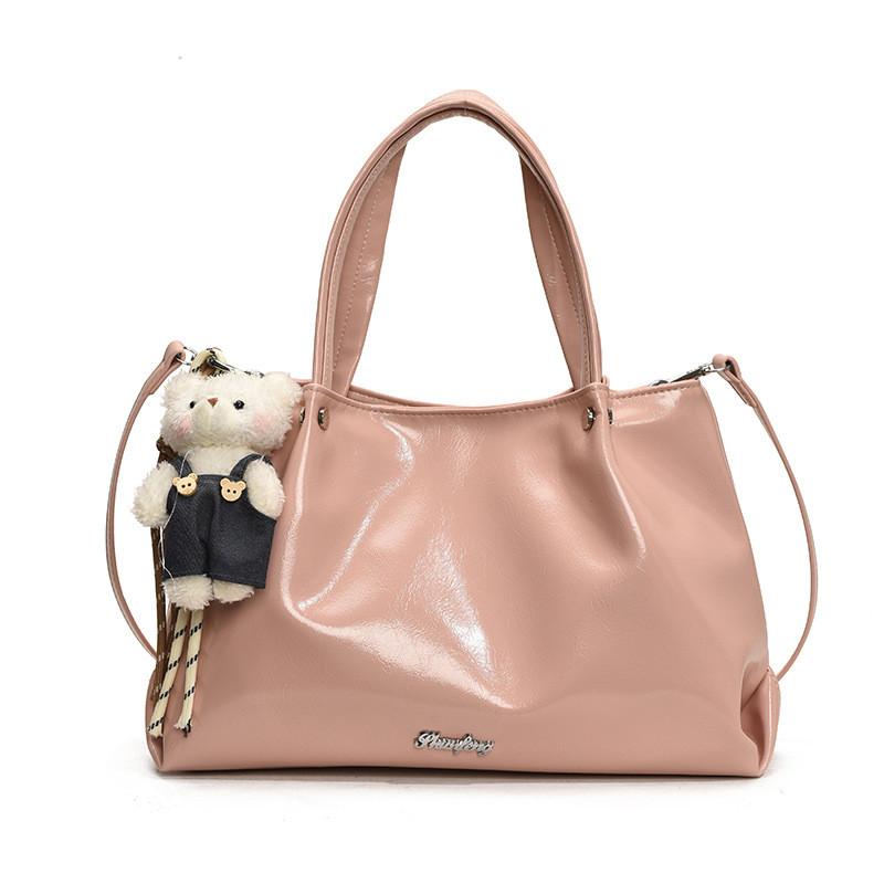 Urban Minimalist Tote Bag For Women With Pu Material And Chain Stitch Design For Daily Use рожевий
Urban Minimalist Tote Bag For Women With Pu Material And Chain Stitch Design For Daily Use рожевий