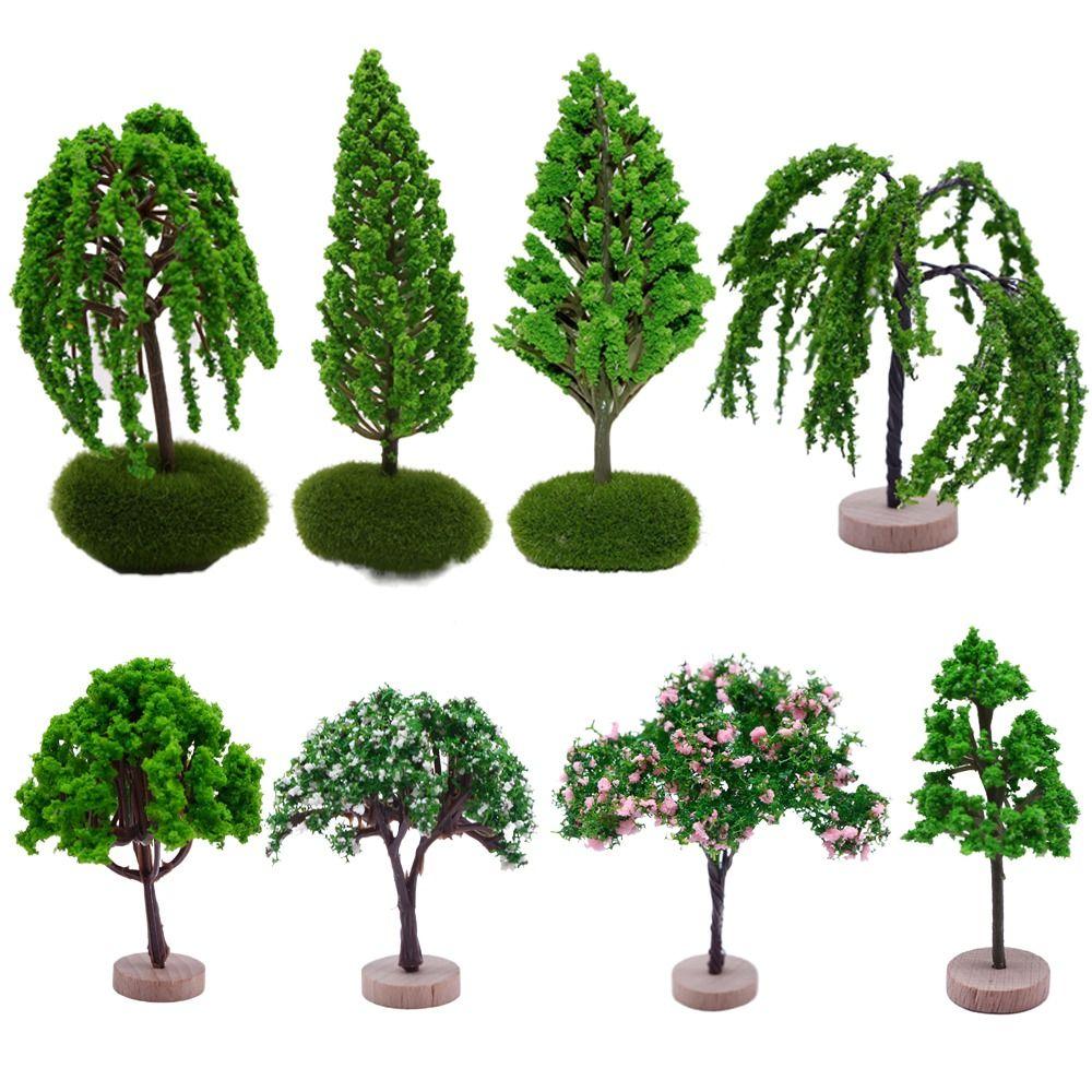 Green Micro Garden Flower Tree Accessories Scene Model Toy Miniature Landscape Trees G
Green Micro Garden Flower Tree Accessories Scene Model Toy Miniature Landscape Trees G