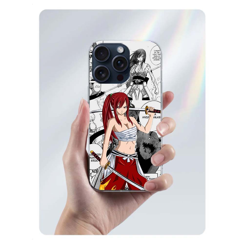 Fairy Tail Erza Clear Phone Case For Iphone 17 Air 16 Pro Max 15 Pro 14 Plus 17E 16E 11 13 12 Mini Cover Cases Fundas Cell TPU C iPhone 15
Fairy Tail Erza Clear Phone Case For Iphone 17 Air 16 Pro Max 15 Pro 14 Plus 17E 16E 11 13 12 Mini Cover Cases Fundas Cell TPU C iPhone 15