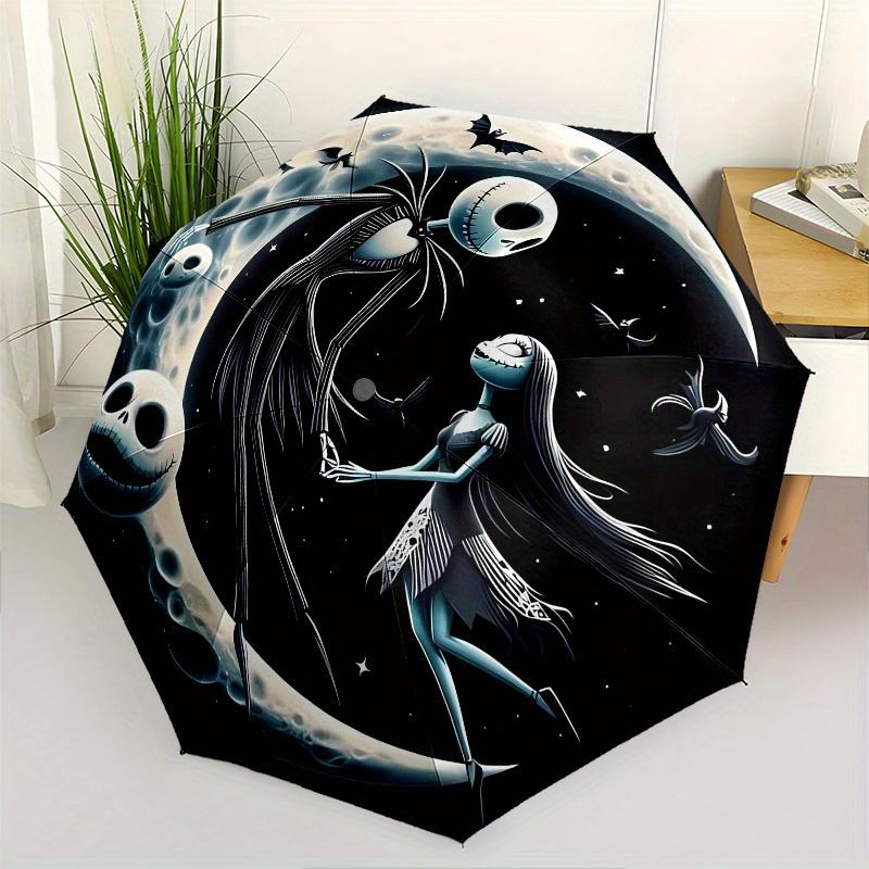 Moonlit Dance, Halloween Couple Automatic Opening and Closing Umbrella, Compact Travel Umbrella, Lightweight and Portable, Suitable for Beac
Moonlit Dance, Halloween Couple Automatic Opening and Closing Umbrella, Compact Travel Umbrella, Lightweight and Portable, Suitable for Beac