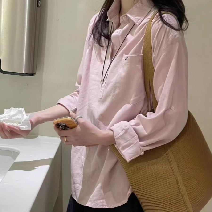 New Design-sensory Shirt for Women with Spring and Summer Wear French Niche Long-sleeved Top XL білий
New Design-sensory Shirt for Women with Spring and Summer Wear French Niche Long-sleeved Top XL білий