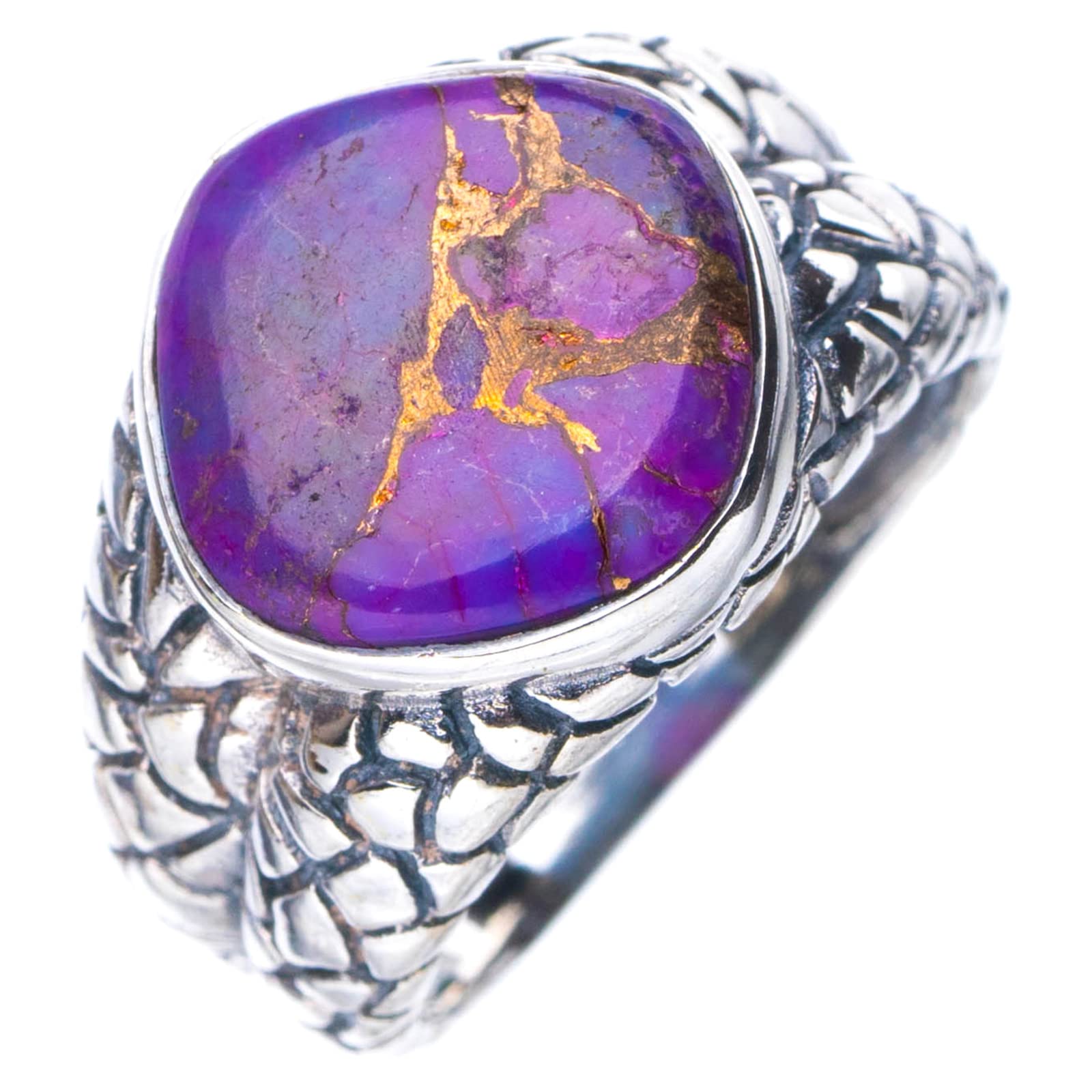 StarGems® Natural Copper Turquoise Handmade 925 Sterling Silver Ring 6.75 E7623
StarGems® Natural Copper Turquoise Handmade 925 Sterling Silver Ring 6.75 E7623