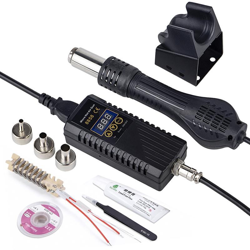 JCD 750W Термофен Цифровий Дисплей Мікро Ремонт Паяльна Станція Фен Гарячого Повітря Для Зварювання Інструмент для Ремонту Фен 8858 220V EU PLUG 750W
JCD 750W Термофен Цифровий Дисплей Мікро Ремонт Паяльна Станція Фен Гарячого Повітря Для Зварювання Інструмент для Ремонту Фен 8858 220V EU PLUG 750W