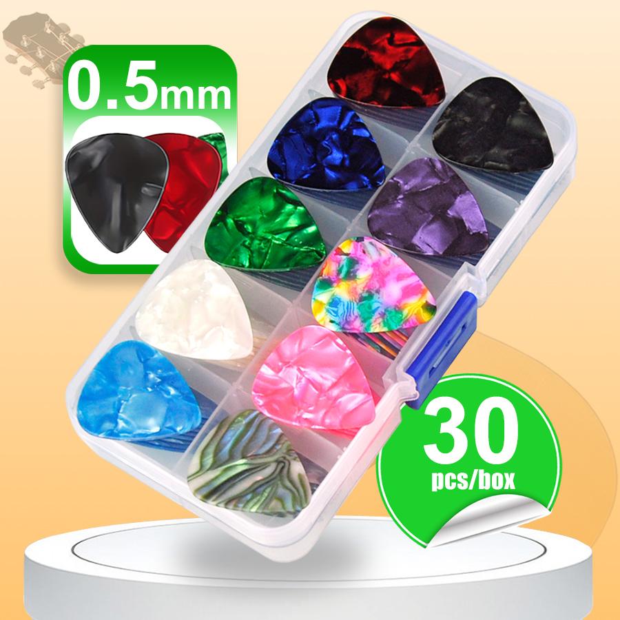 30pcs Boxed 0.5mm SLL Guitar Picks ABS Cartoon Pick Suit for Guitar Ukulele Bass Musical Instrument Performance Accessories
30pcs Boxed 0.5mm SLL Guitar Picks ABS Cartoon Pick Suit for Guitar Ukulele Bass Musical Instrument Performance Accessories