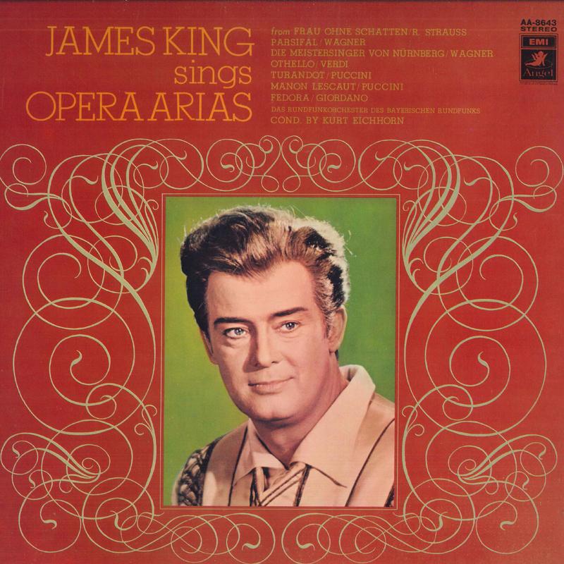LP Record JAMES KING, KURT EICHHORN - James King / Opera Arias AA8643PROMO ANGEL Japan Classical Used
LP Record JAMES KING, KURT EICHHORN - James King / Opera Arias AA8643PROMO ANGEL Japan Classical Used