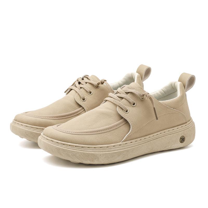 Men s casual leather shoes 2025 new autumn soft leather breathable sports board shoes retro platform comfortable and lightweight men s shoes 44 бежевый
Men s casual leather shoes 2025 new autumn soft leather breathable sports board shoes retro platform comfortable and lightweight men s shoes 44 бежевый