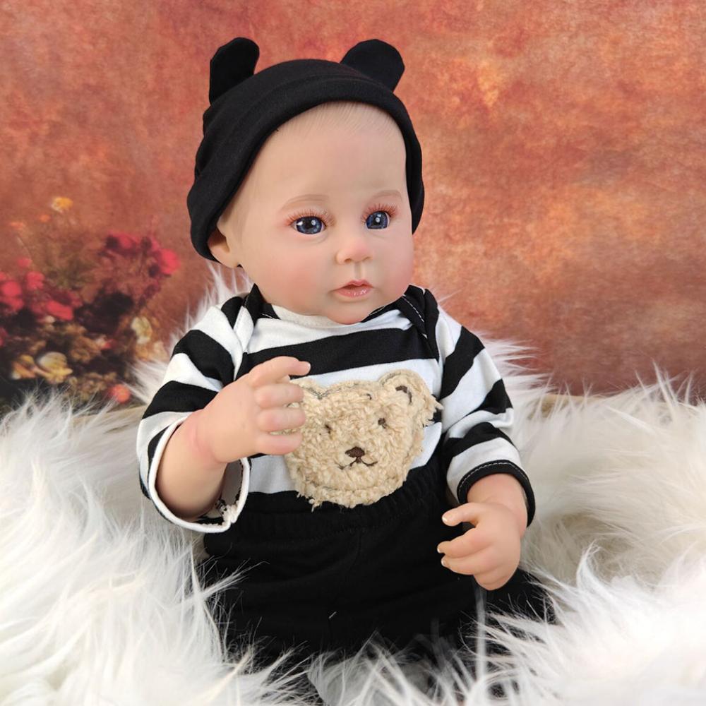 18 дюймов 46 см реалистичный полностью силиконовый виниловый реборн мальчик младенец ручной работы новорожденный ребенок имитация кукла для детей игрушка подарки 46cm
18 дюймов 46 см реалистичный полностью силиконовый виниловый реборн мальчик младенец ручной работы новорожденный ребенок имитация кукла для детей игрушка подарки 46cm