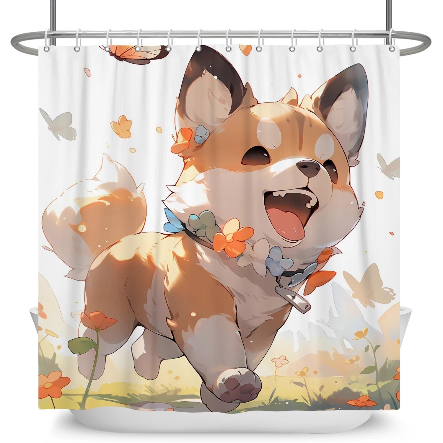 Cute Cartoon Cat Dog 3D Print Shower Curtains Home Bathroom Curtain Kids Bathtub Decor Waterproof Material Bath Curtain 12 Hooks 90x180cm
Cute Cartoon Cat Dog 3D Print Shower Curtains Home Bathroom Curtain Kids Bathtub Decor Waterproof Material Bath Curtain 12 Hooks 90x180cm